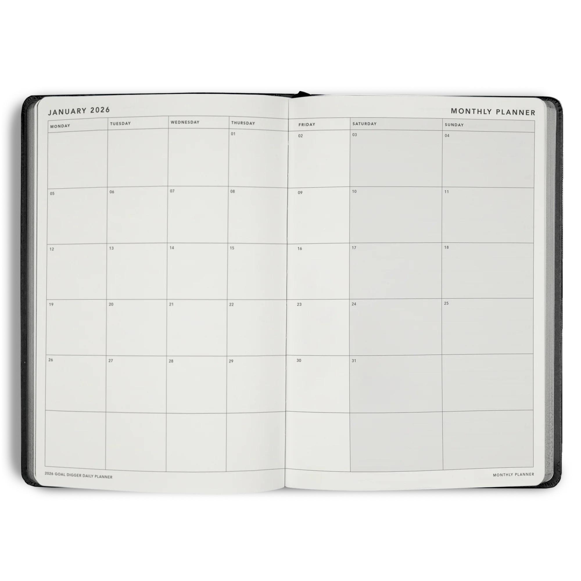 2026 DAILY Goal Digger Planner B5 - Image 22