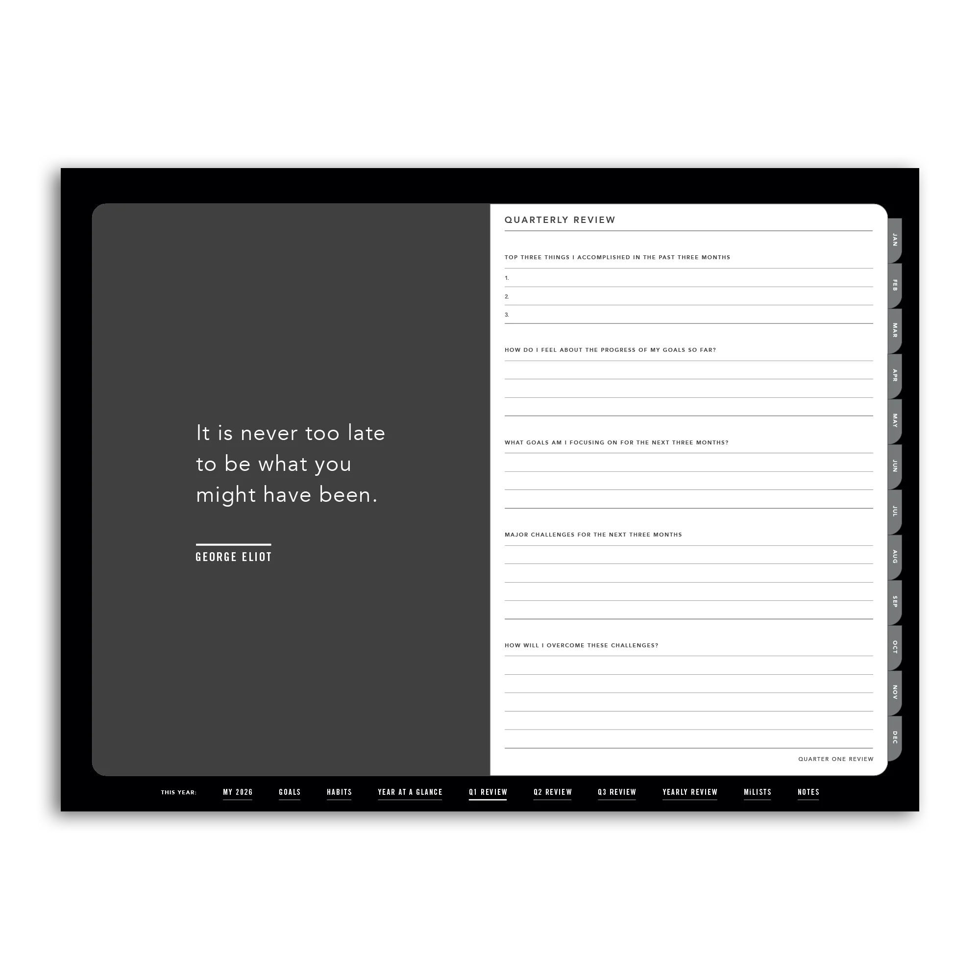 2026 DAILY Goal Digger Planner - DIGITAL - Image 13