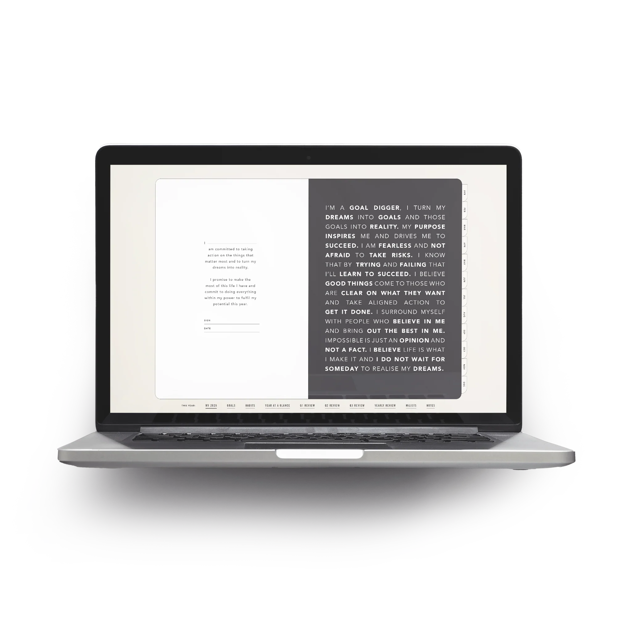 2026 DAILY Goal Digger Planner - DIGITAL - Image 16