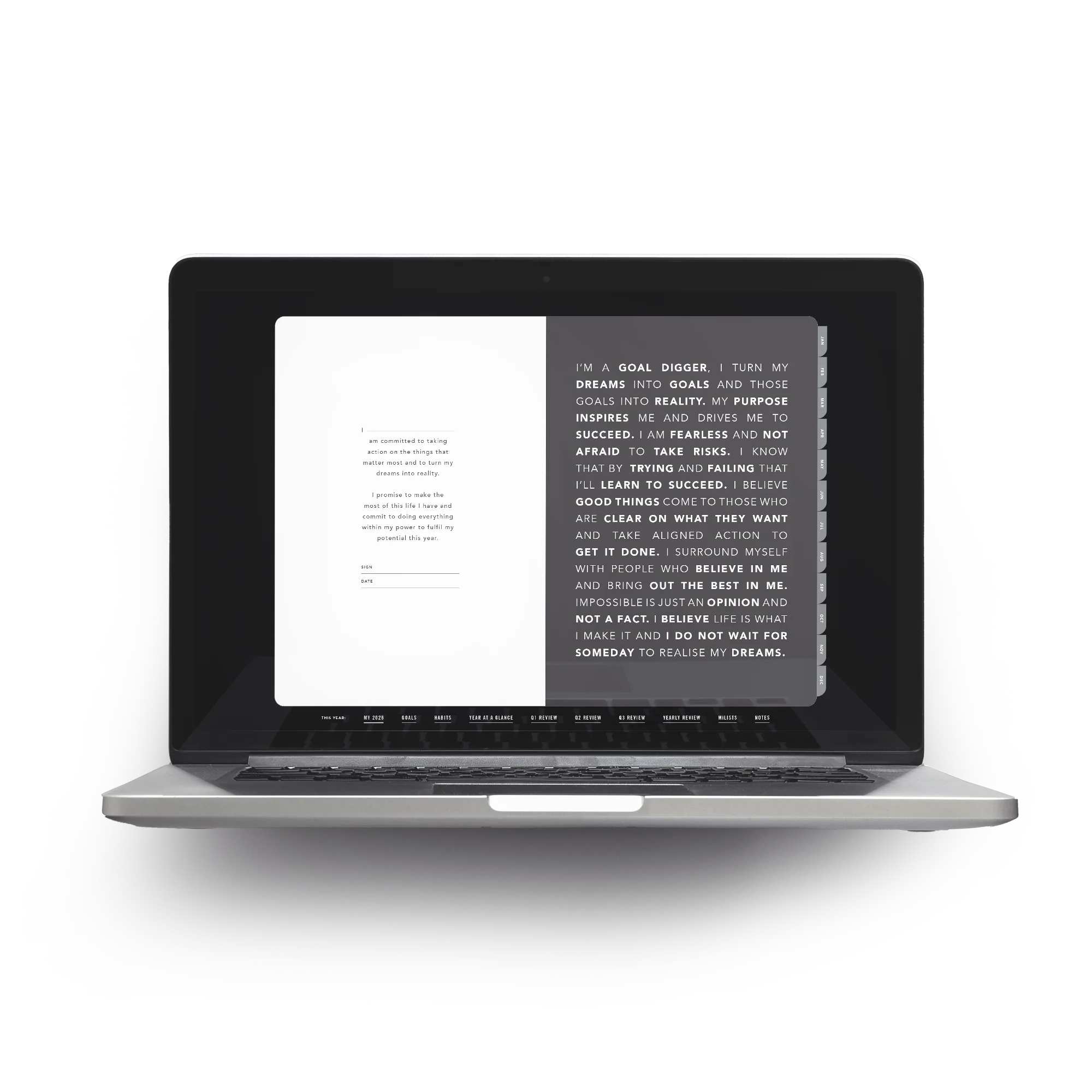 2026 DAILY Goal Digger Planner - DIGITAL - Image 9