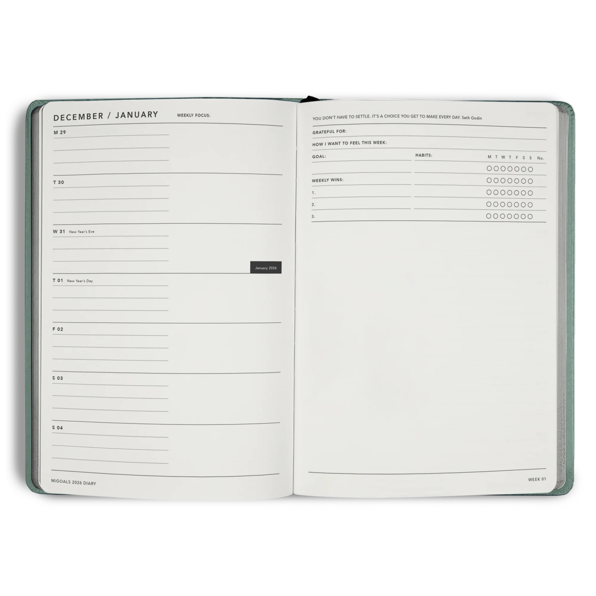 2026 Diary Weekly Notes A5 - Image 14