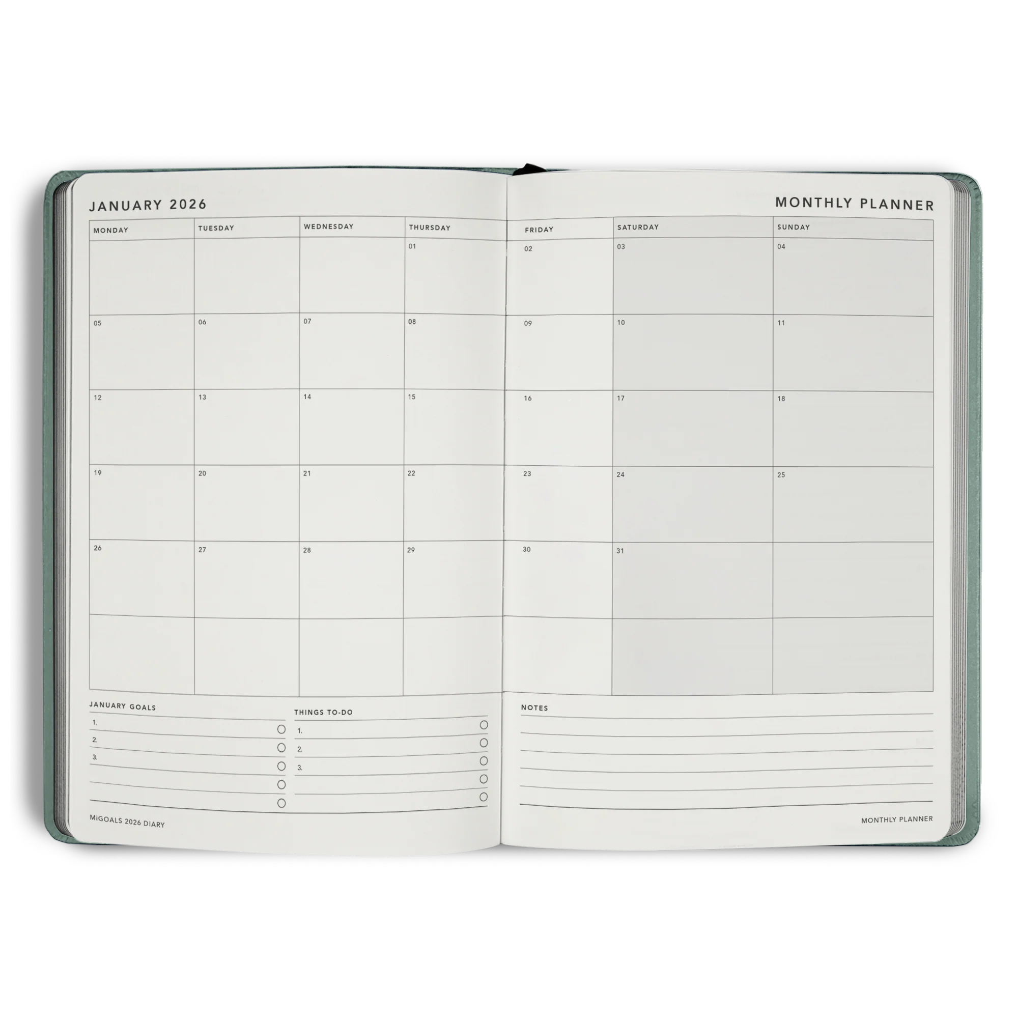 2026 Diary Weekly Notes A5 - Image 15