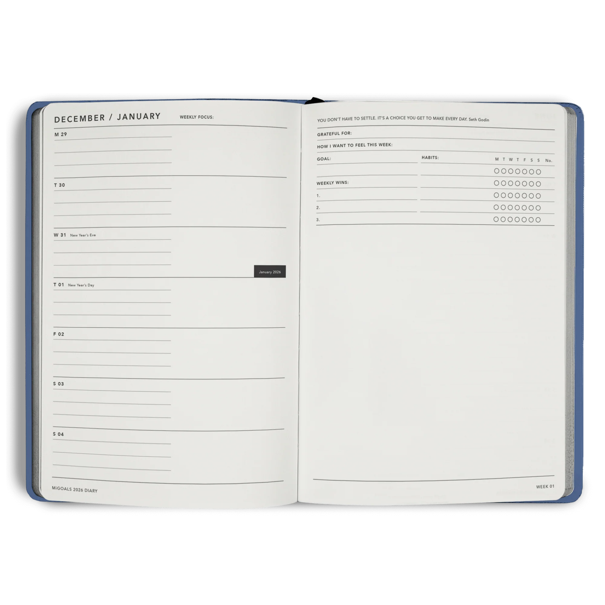 2026 Diary Weekly Notes A5 - Image 24