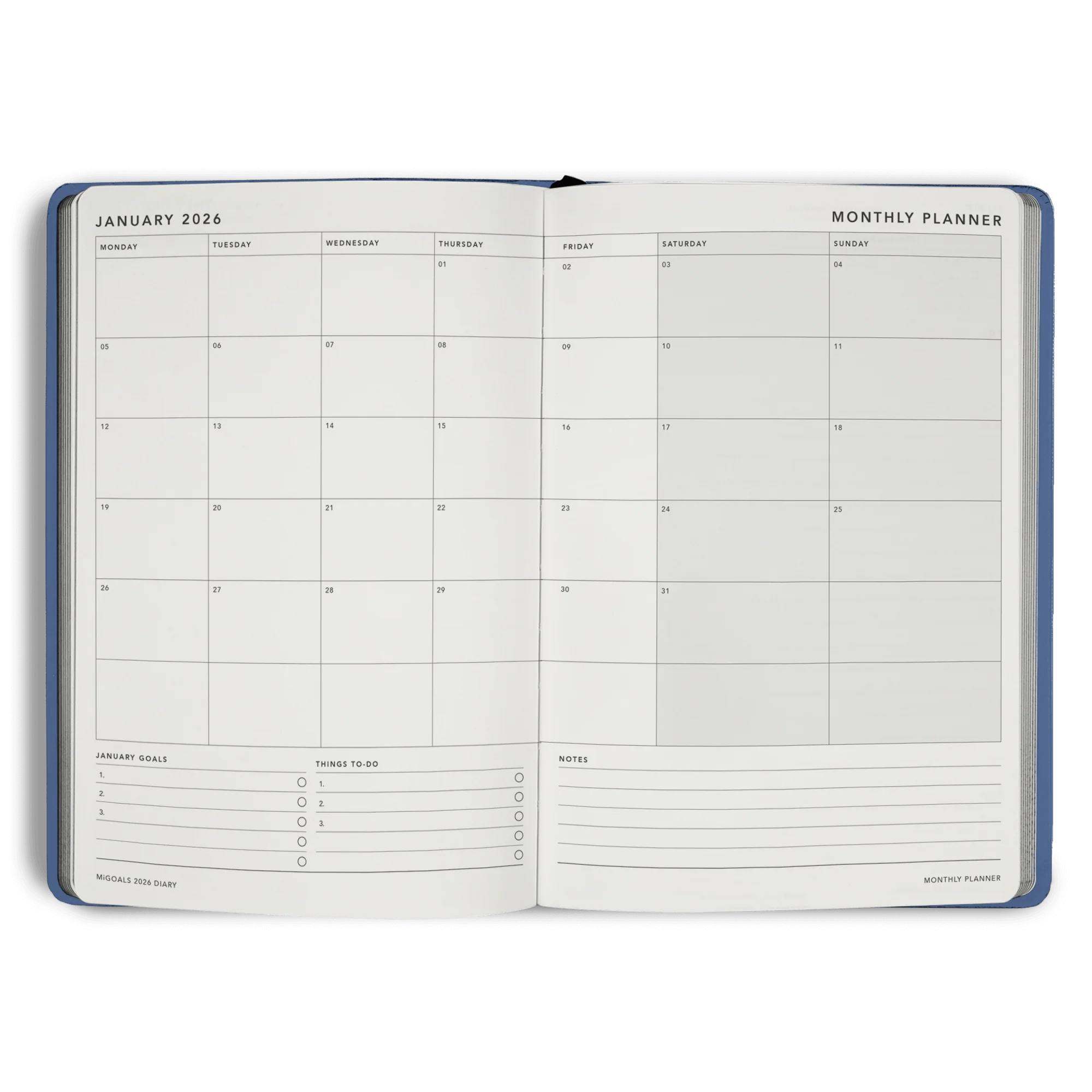 2026 Diary Weekly Notes A5 - Image 25