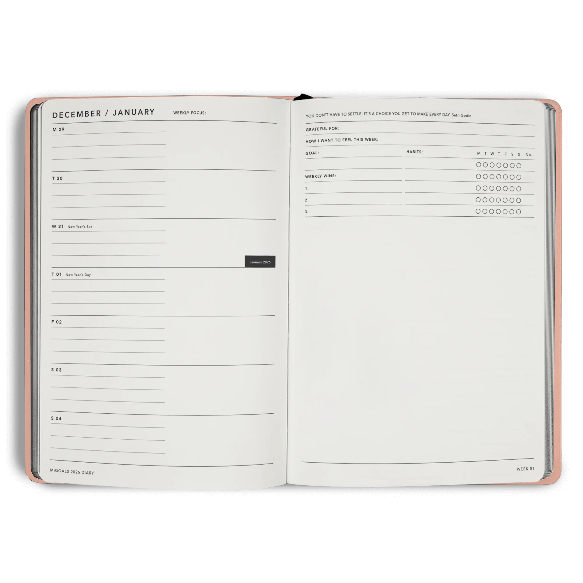 2026 Diary Weekly Notes A5 - Image 34
