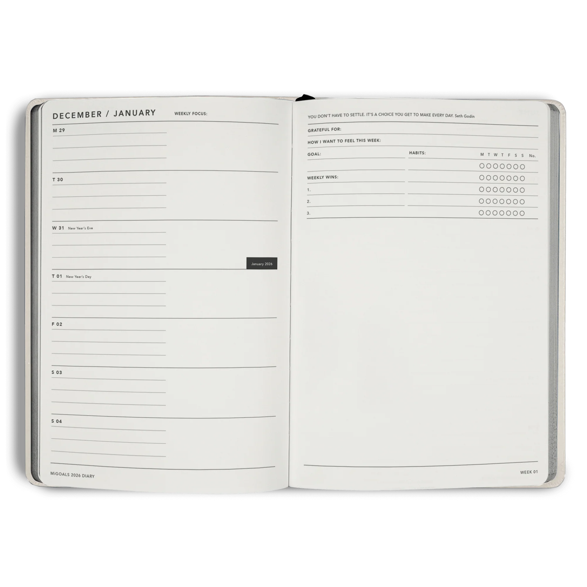 2026 Diary Weekly Notes A5 - Image 44