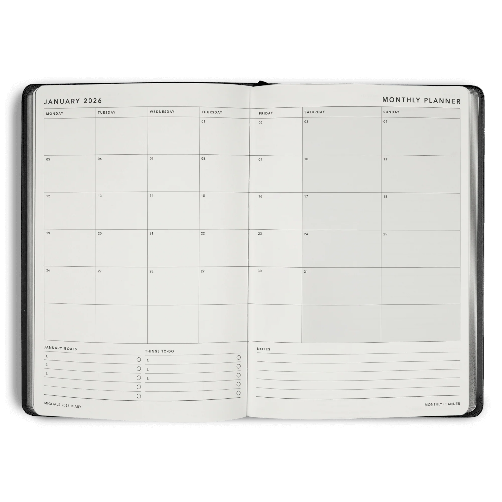 2026 Diary Weekly Notes A5 - Image 5