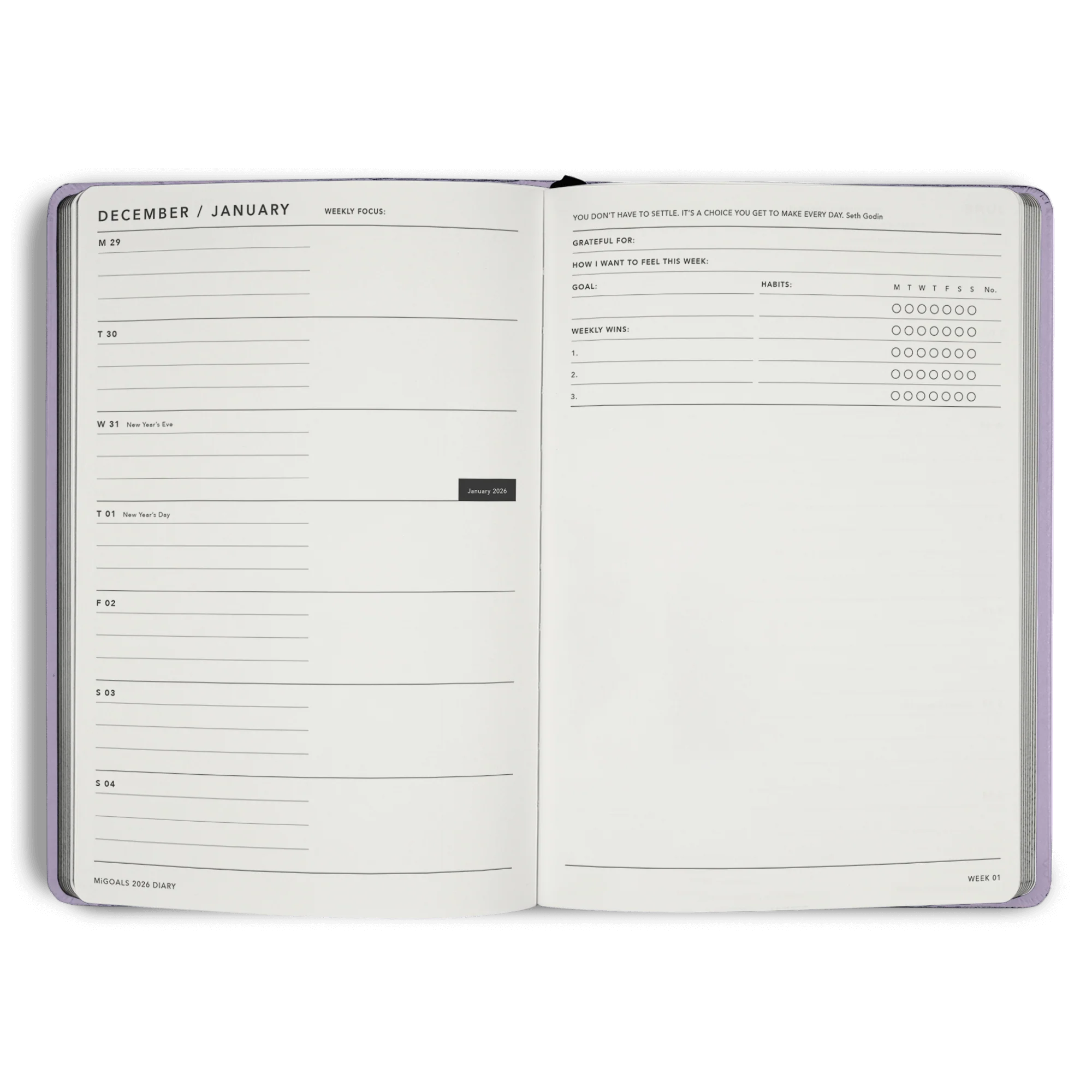 2026 Diary Weekly Notes A5 - Image 54