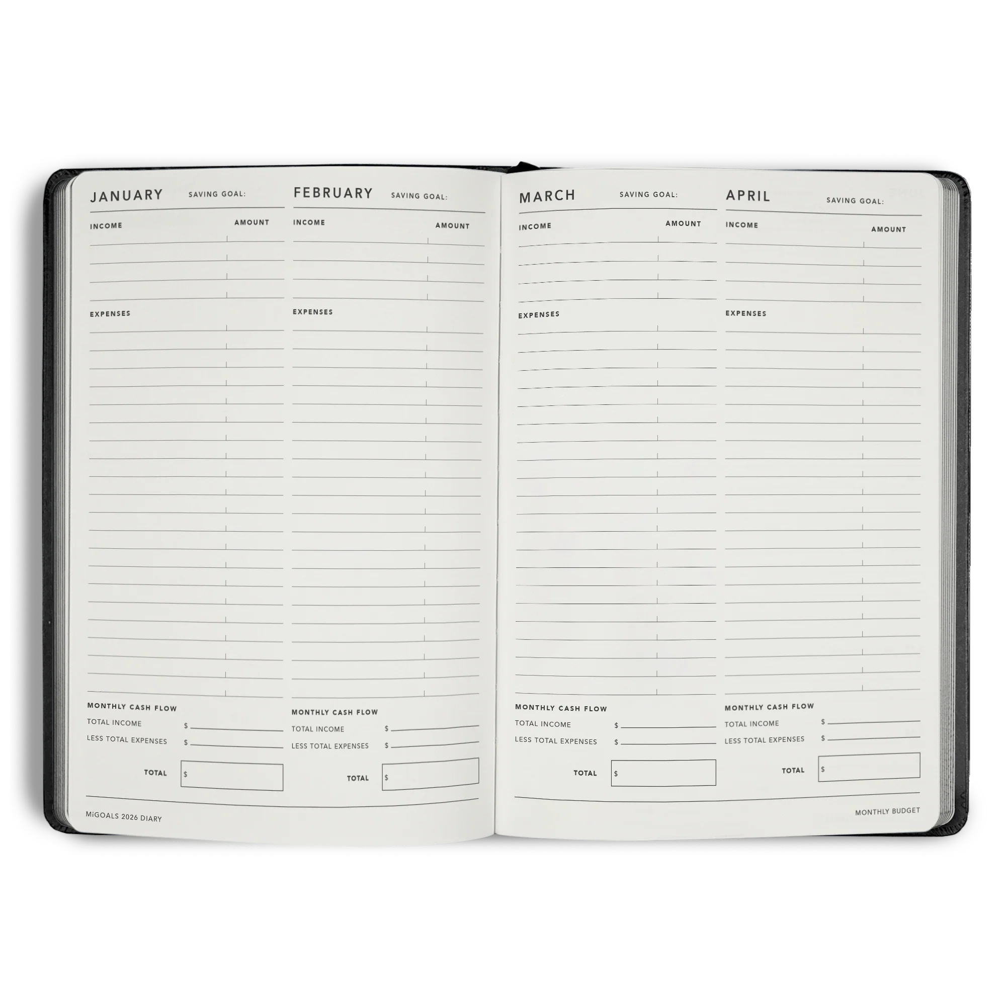 2026 Diary Weekly Spread A5 - Image 20