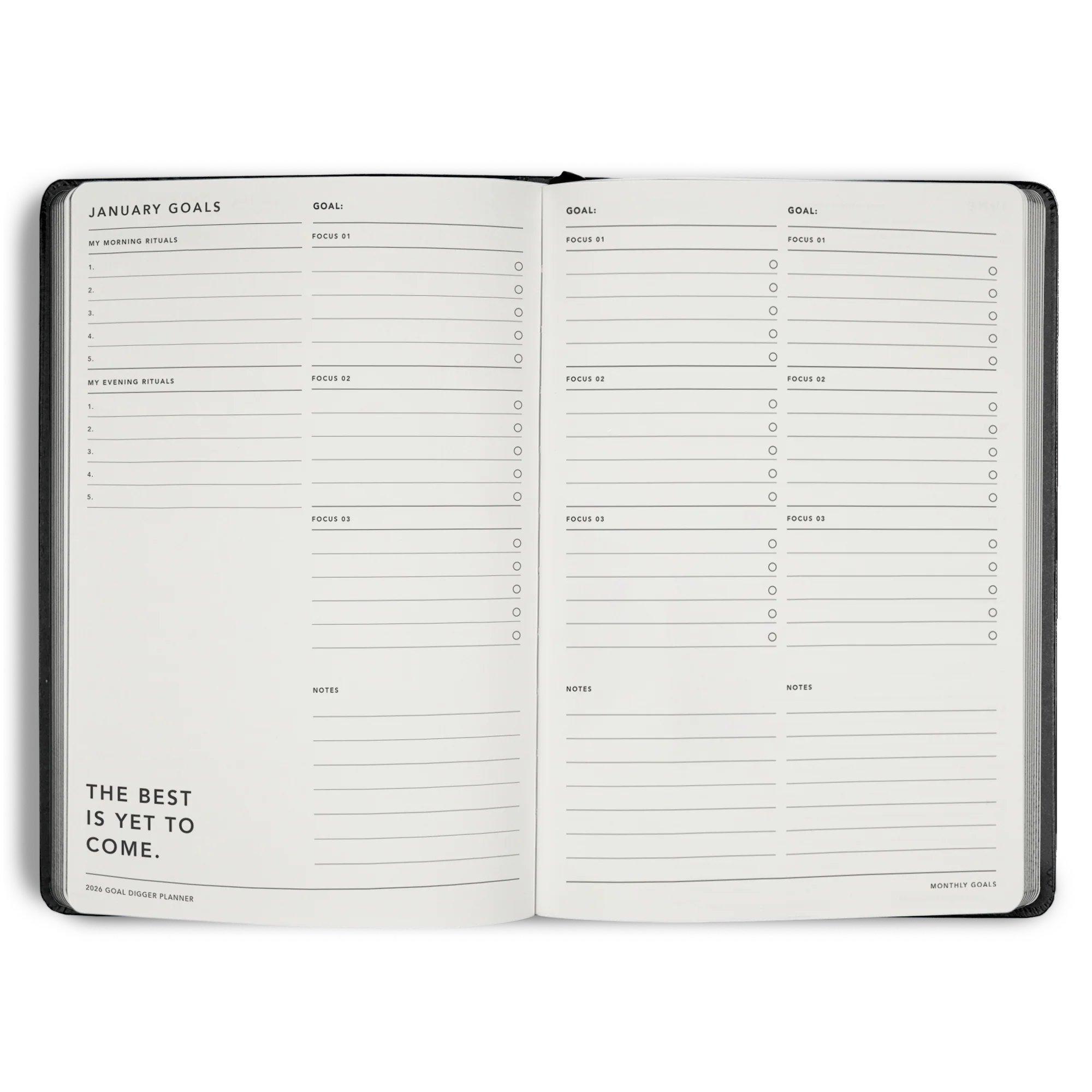 2026 Goal Digger Planner Bold B5 - Image 23