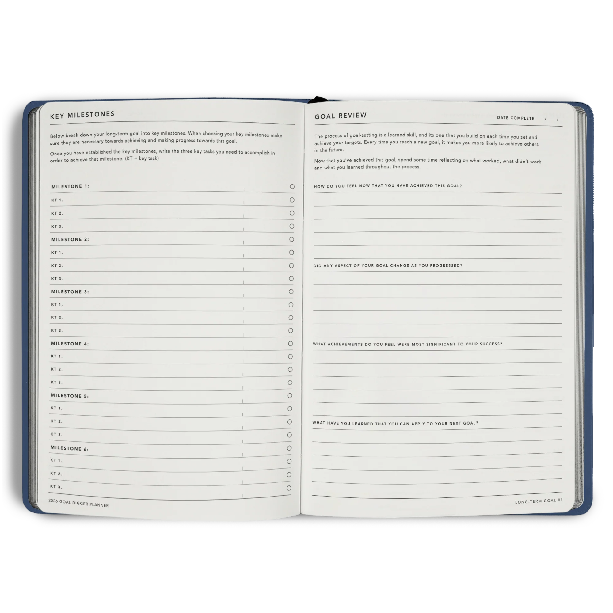 2026 Goal Digger Planner Bold B5 - Image 9