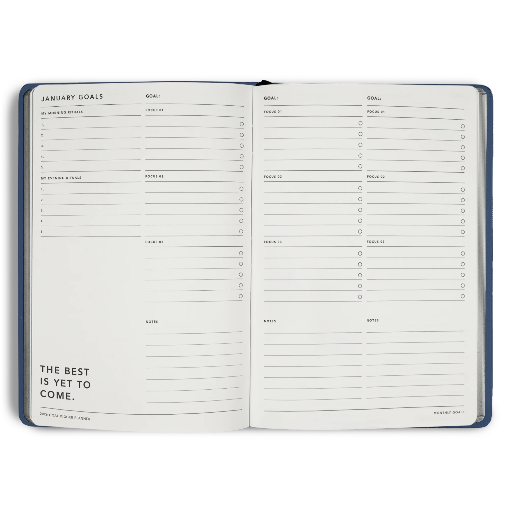2026 Goal Digger Planner Bold B5 - Image 11