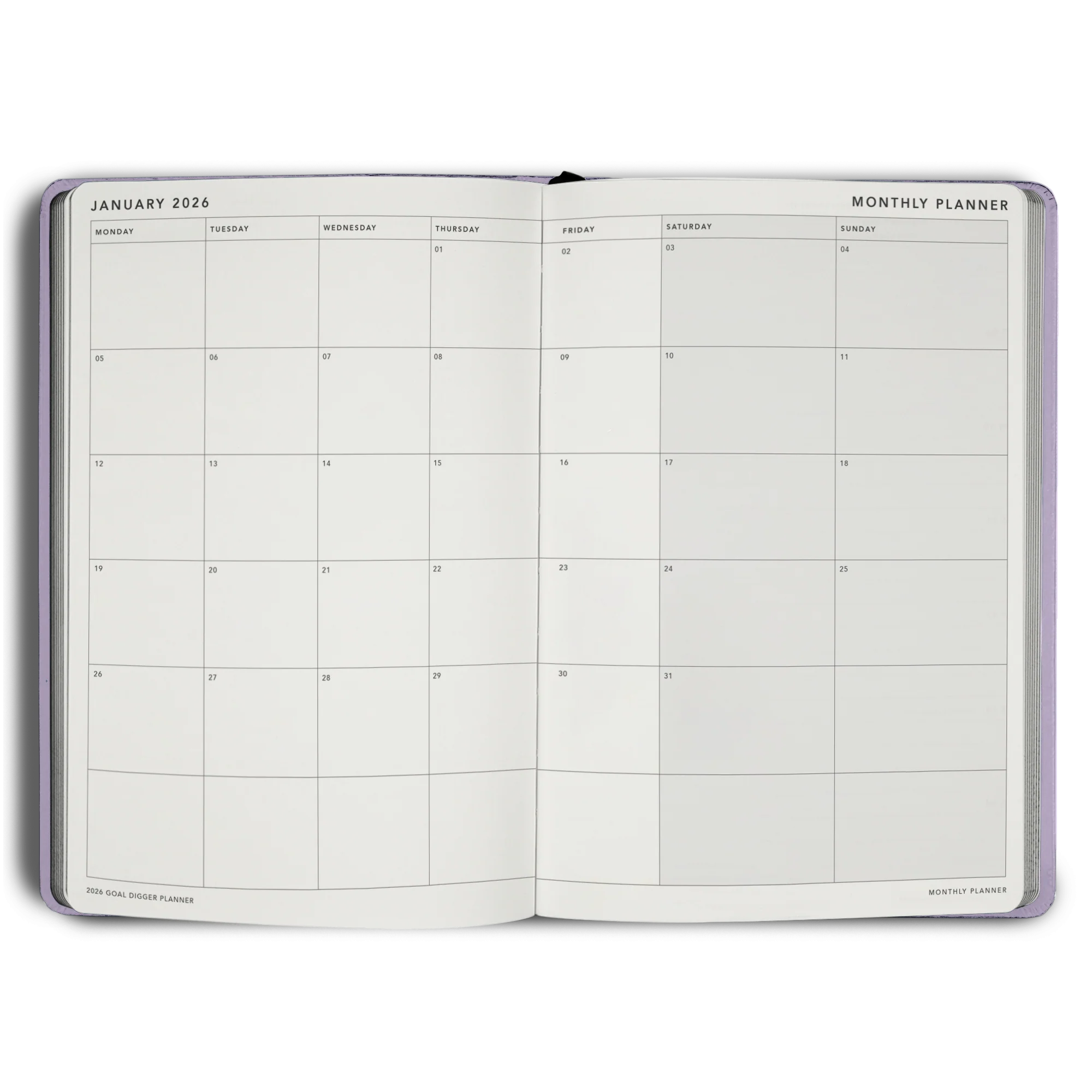 2026 Goal Digger Planner Classic B5 - Image 29