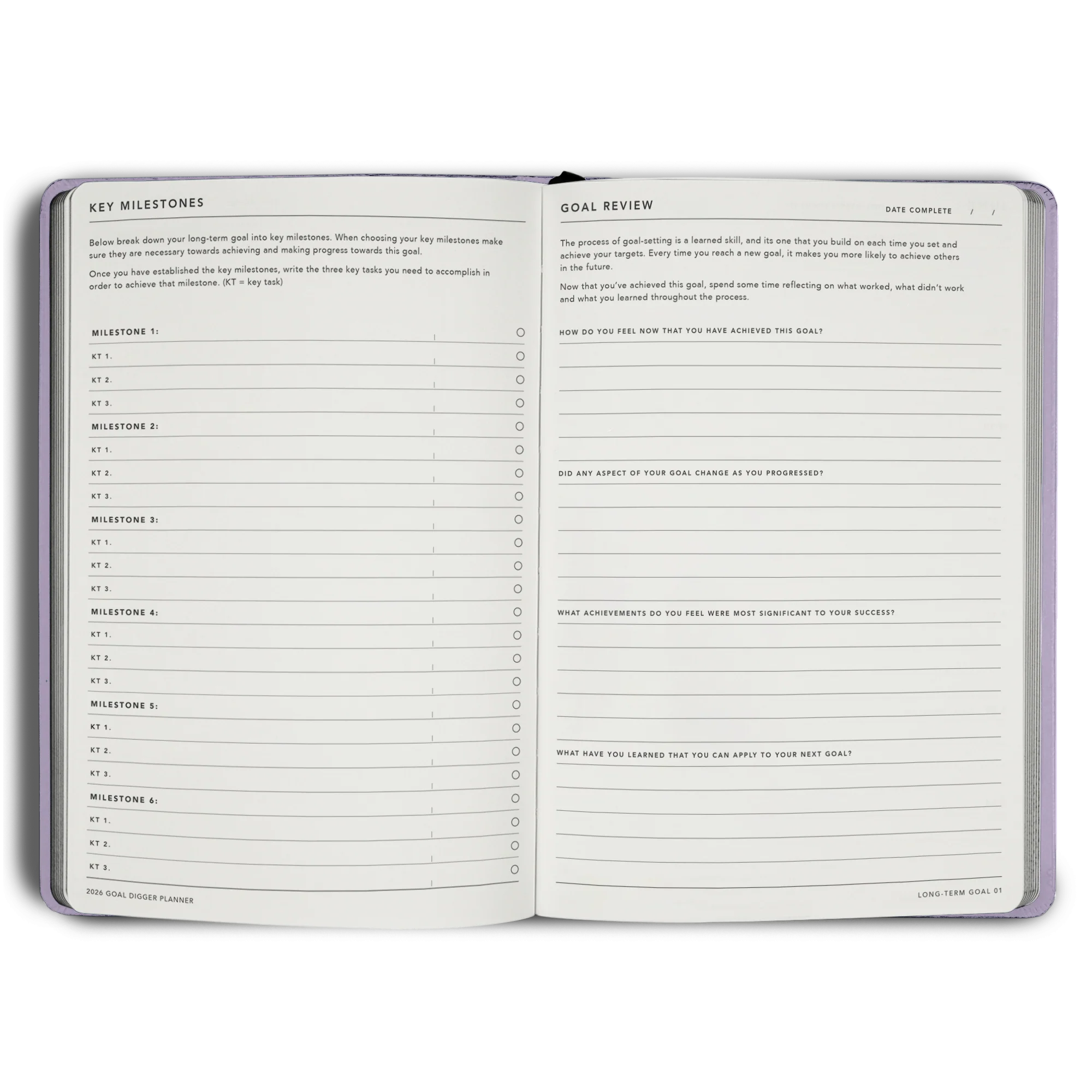 2026 Goal Digger Planner Classic B5 - Image 33