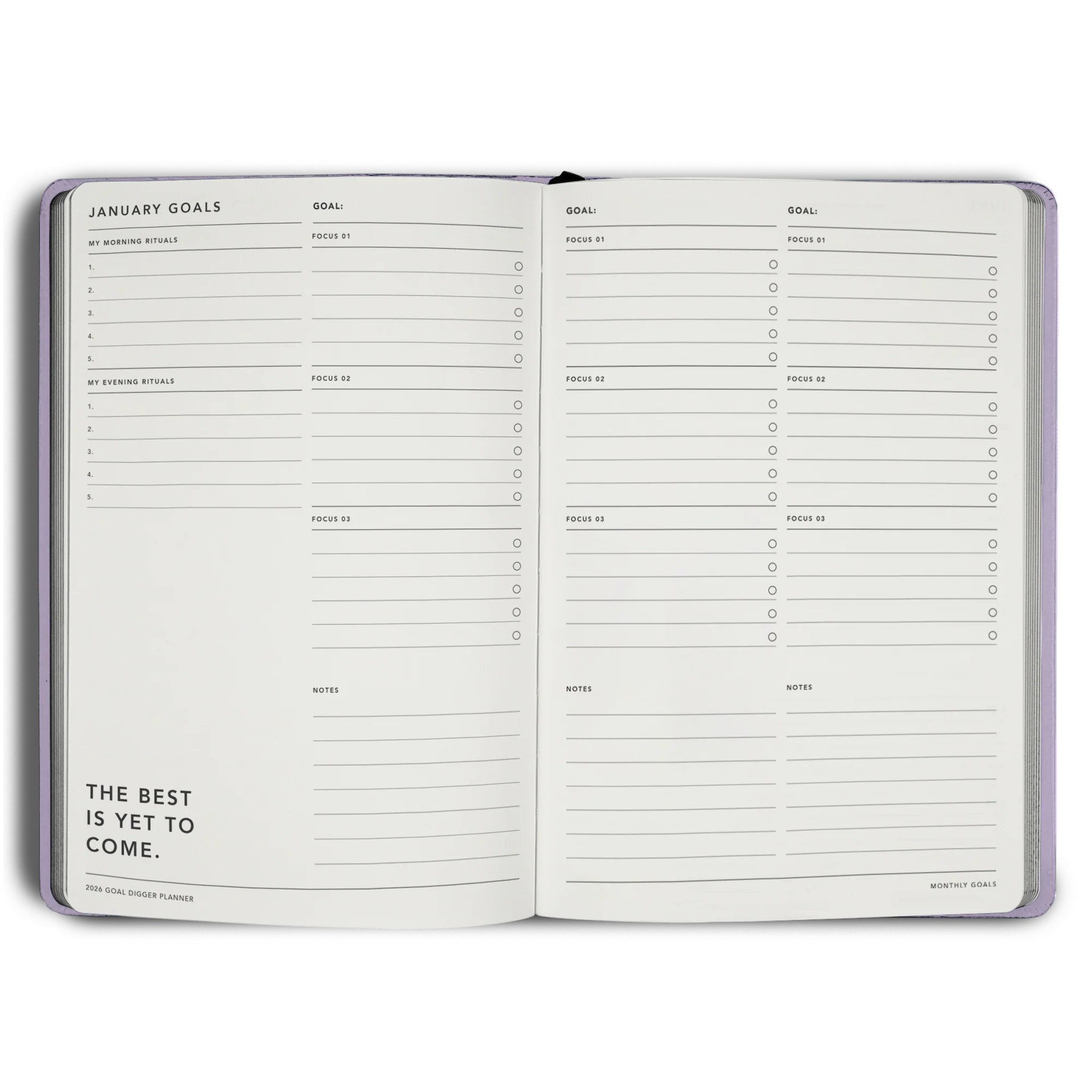 2026 Goal Digger Planner Classic B5 - Image 35