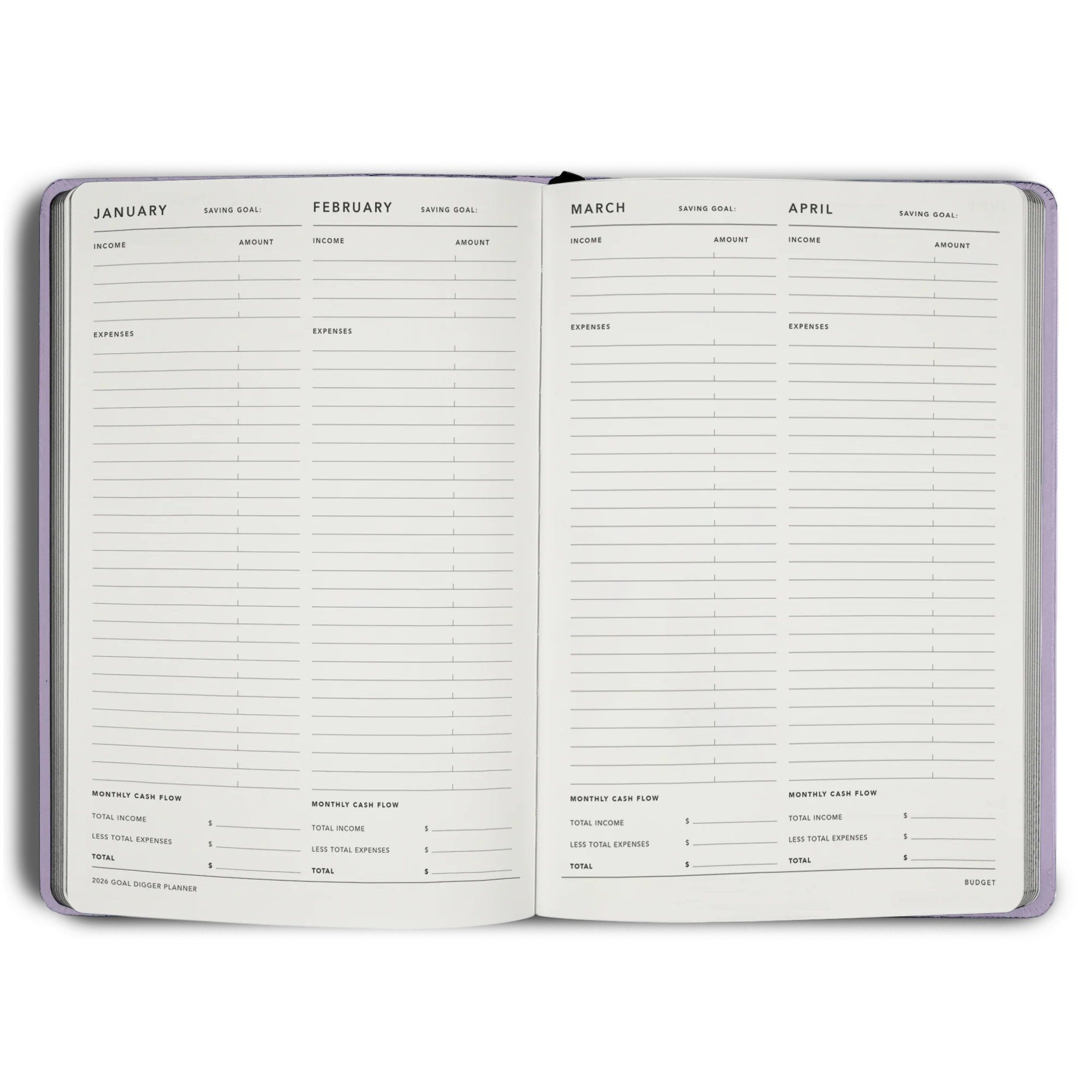 2026 Goal Digger Planner Classic B5 - Image 36