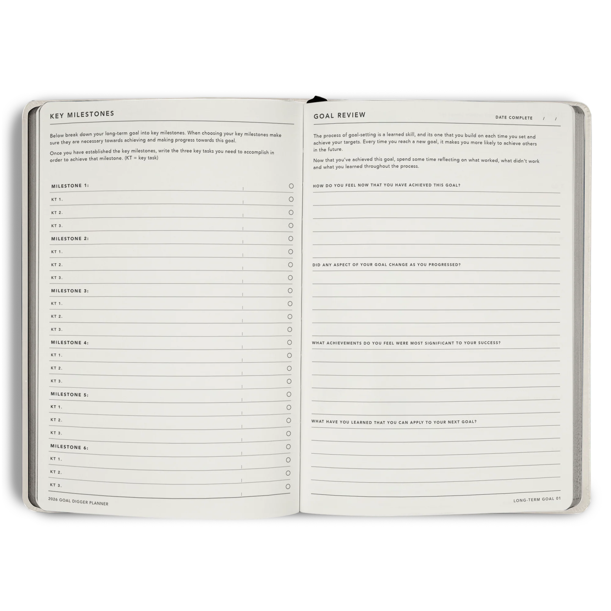 2026 Goal Digger Planner Classic B5 - Image 69