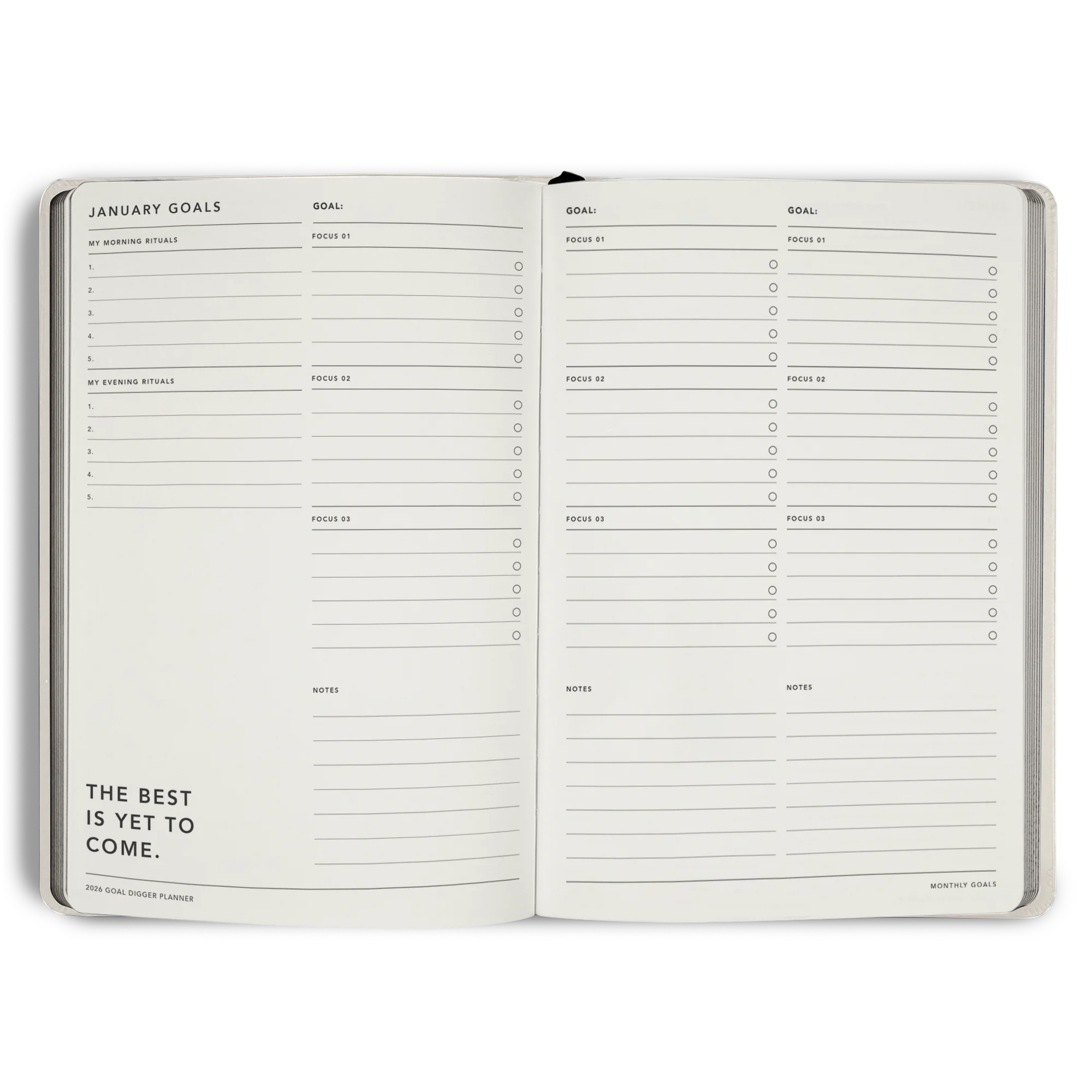 2026 Goal Digger Planner Classic B5 - Image 71