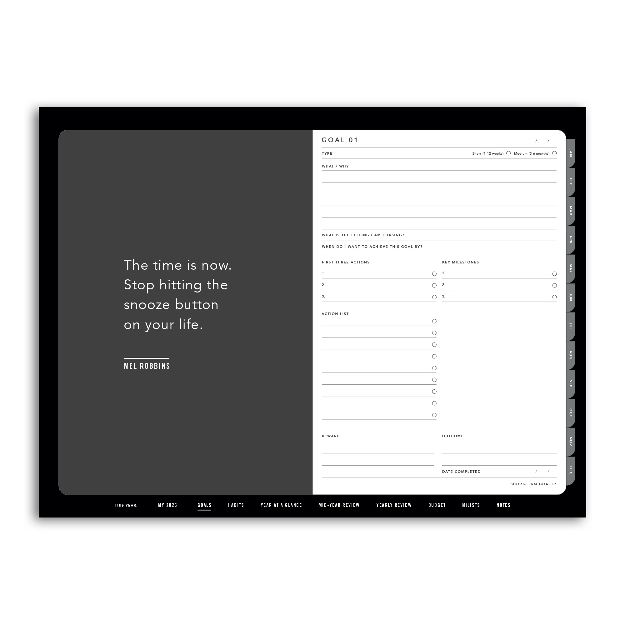2026 Goal Digger Planner Classic - DIGITAL - Image 31