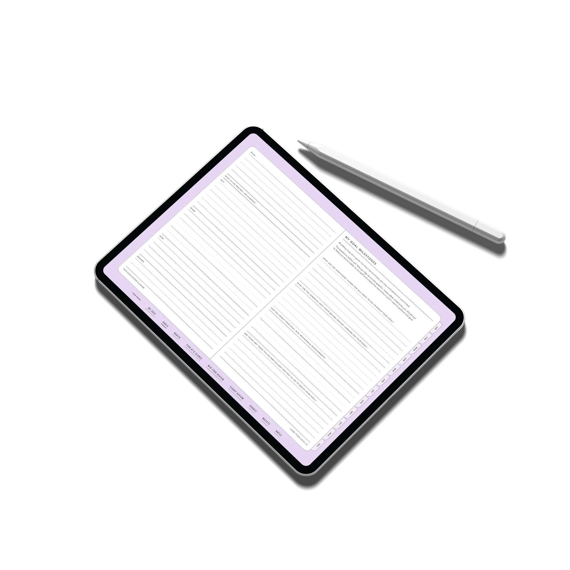 2026 Goal Digger Planner Classic - DIGITAL - Image 4