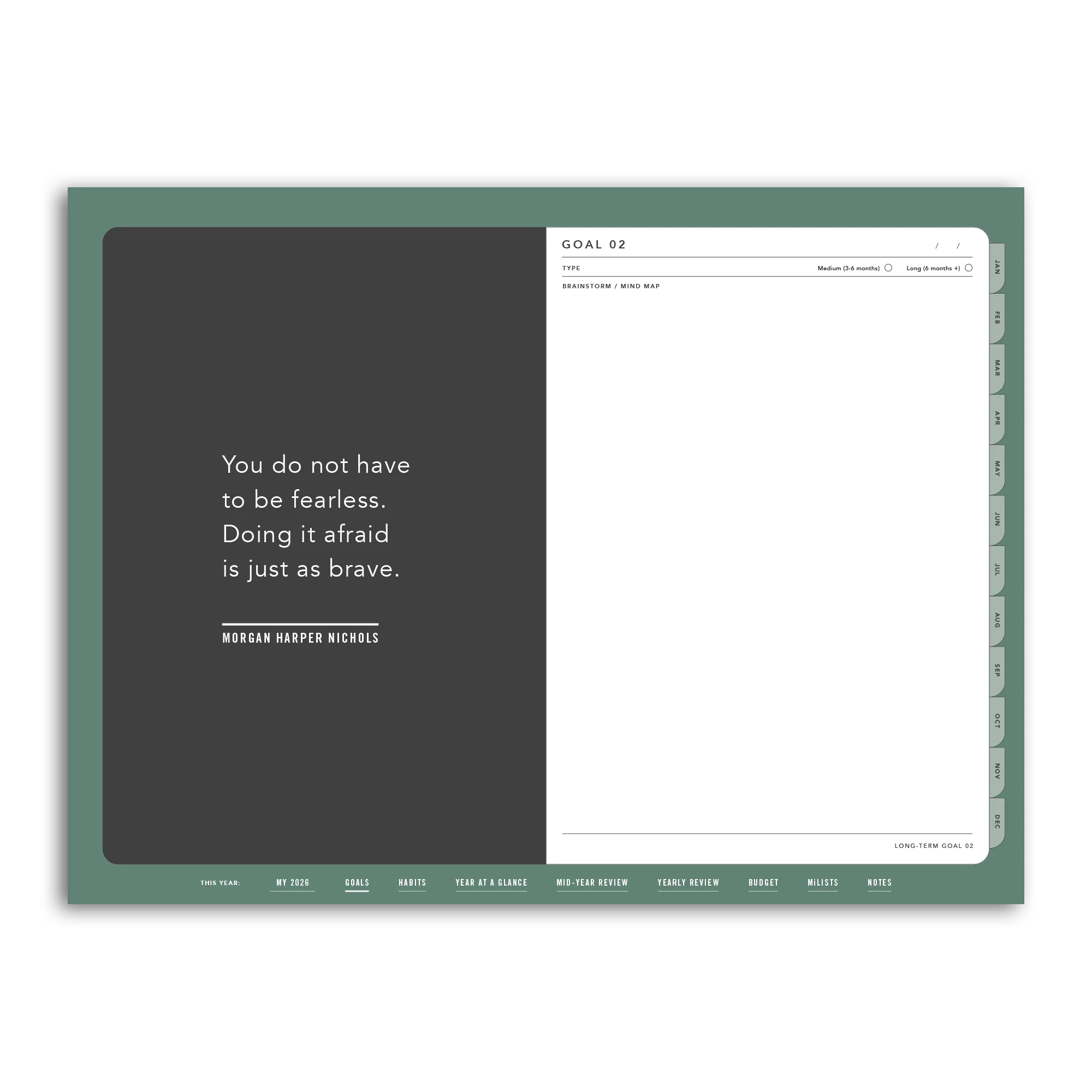 2026 Goal Digger Planner Classic - DIGITAL - Image 54