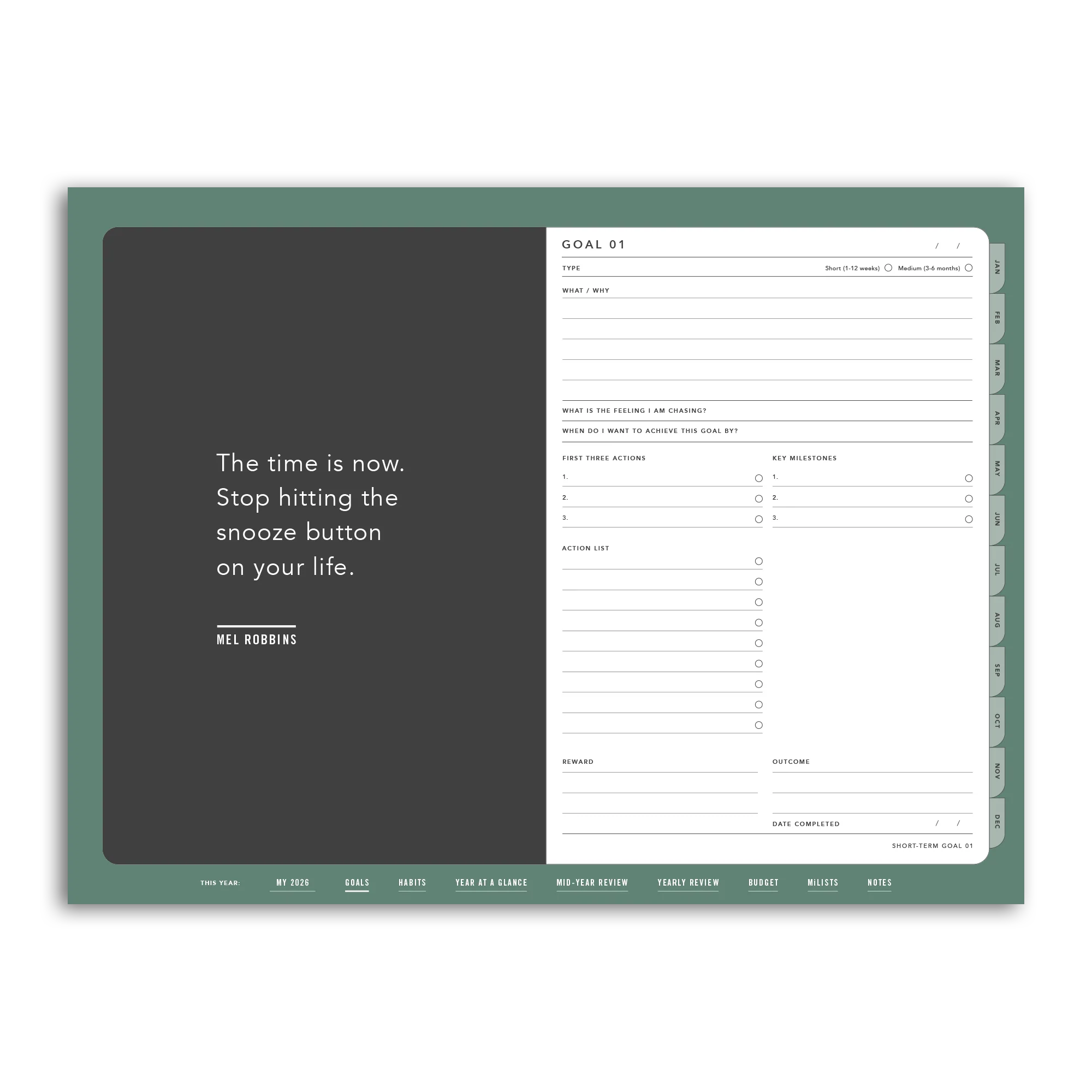 2026 Goal Digger Planner Classic - DIGITAL - Image 55