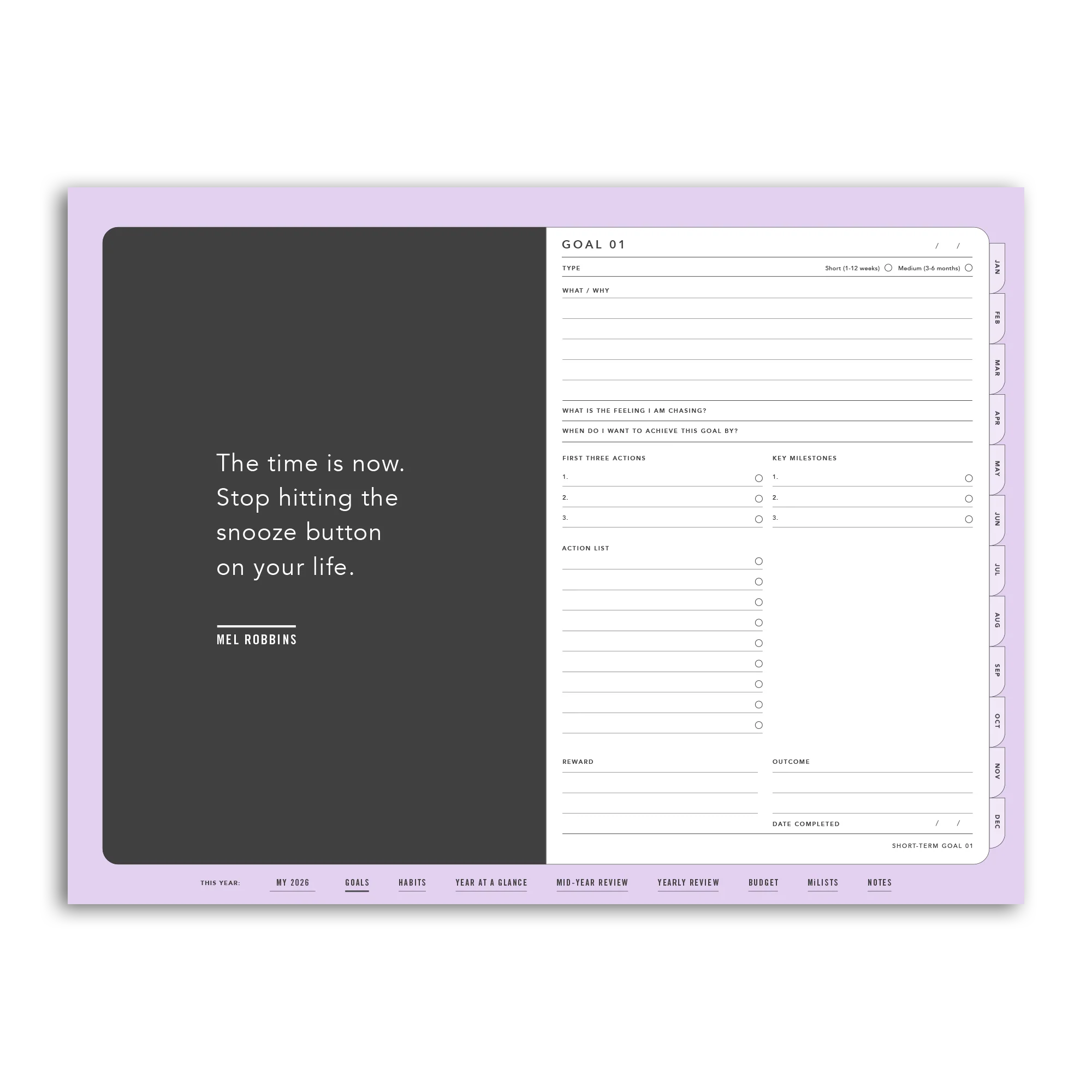 2026 Goal Digger Planner Classic - DIGITAL - Image 6