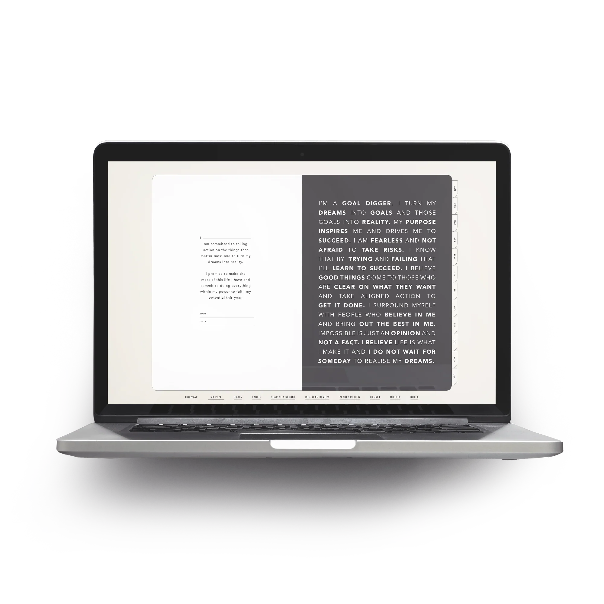 2026 Goal Digger Planner Classic - DIGITAL - Image 62