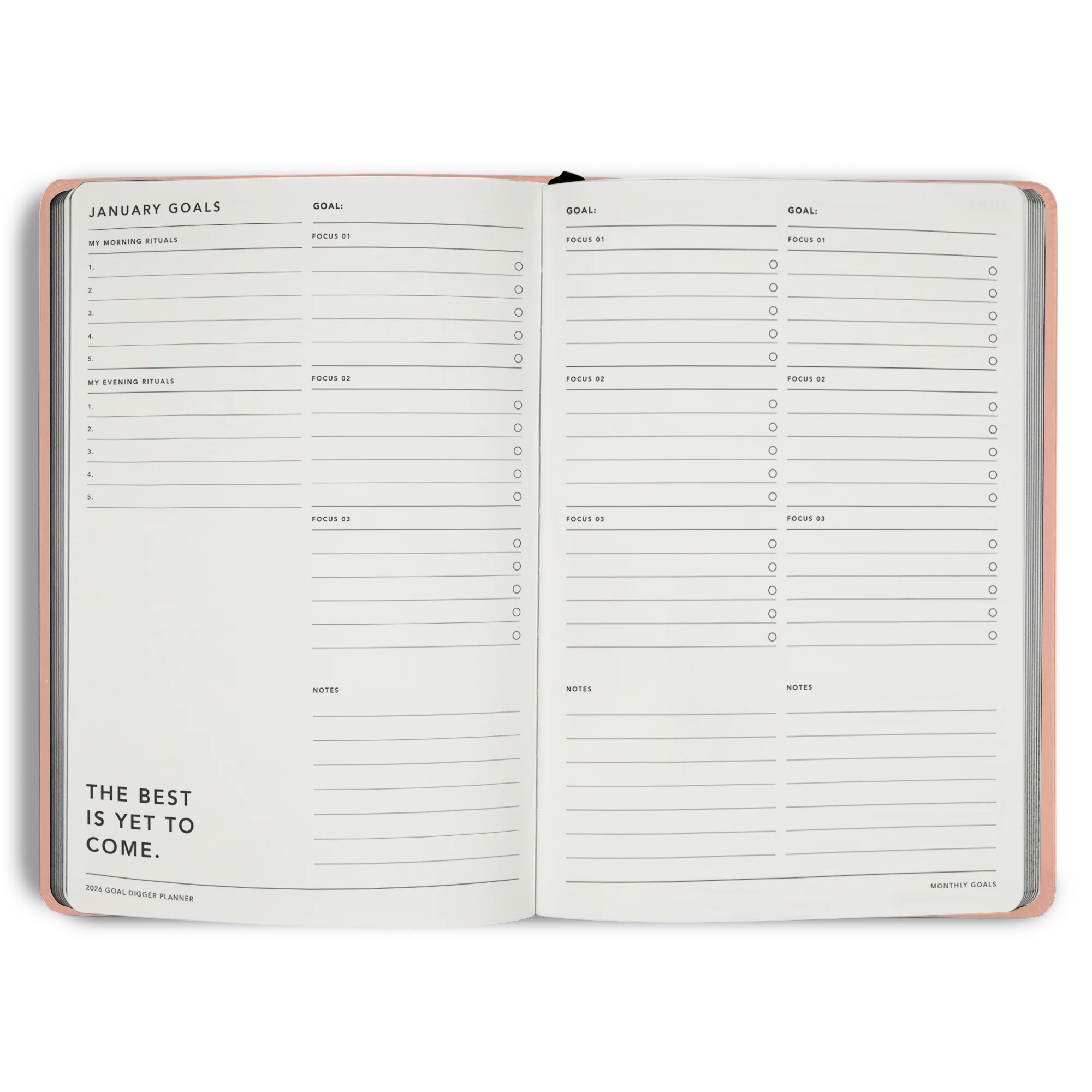 2026 Goal Digger Planner Classic B5 - Image 47
