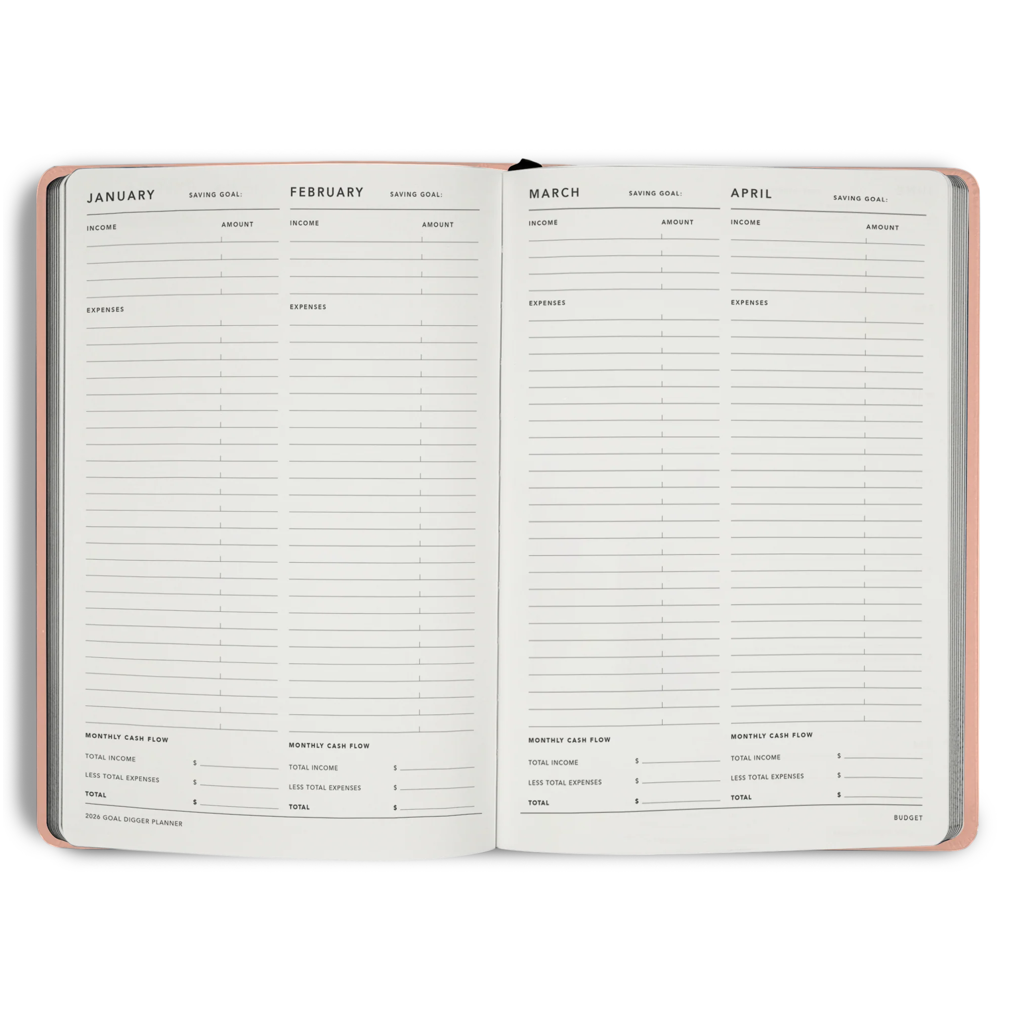 2026 Goal Digger Planner Classic B5 - Image 48
