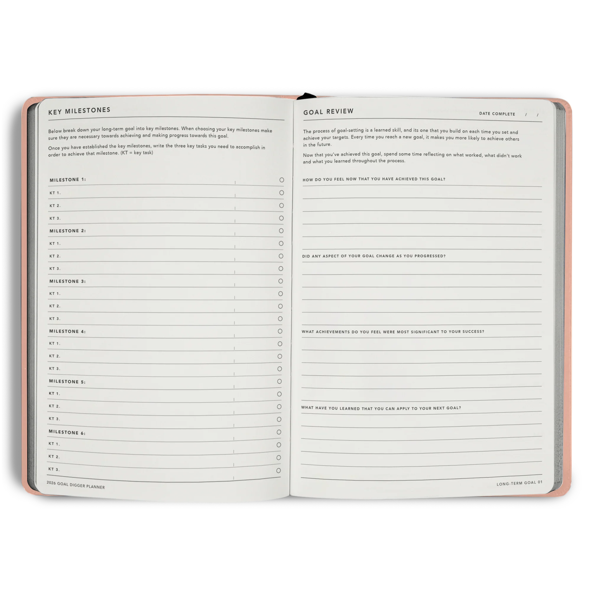 2026 Goal Digger Planner Classic B5 - Image 45