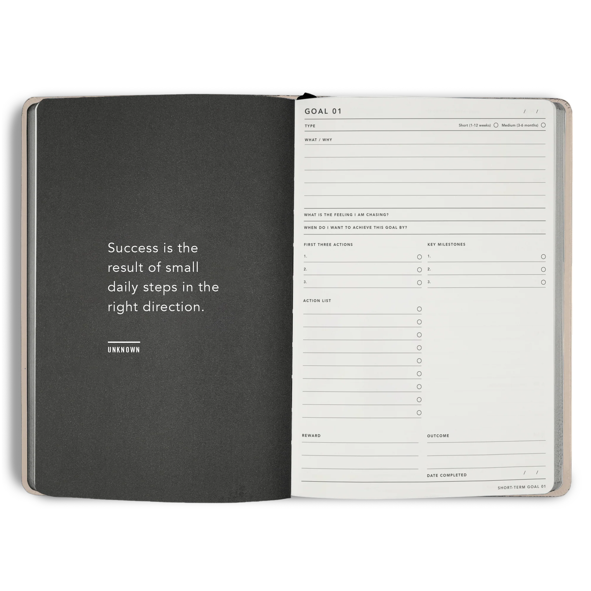 Non-Dated Goal Digger Planner B5 - Image 17