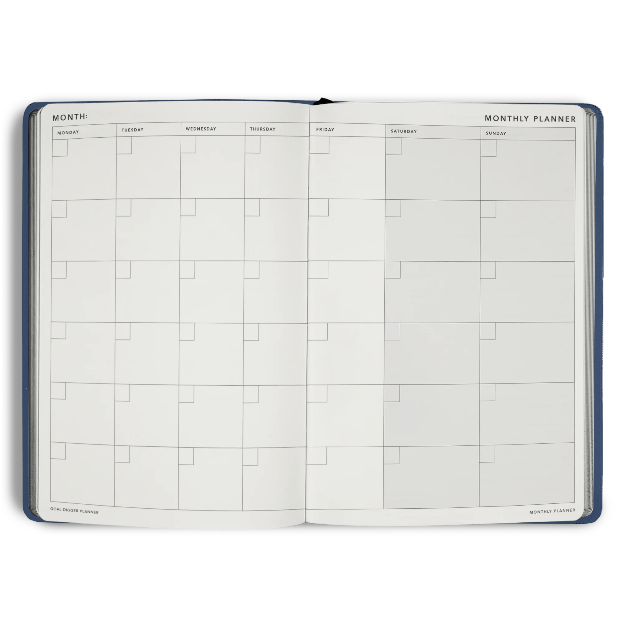 Non-Dated Goal Digger Planner B5 - Image 27