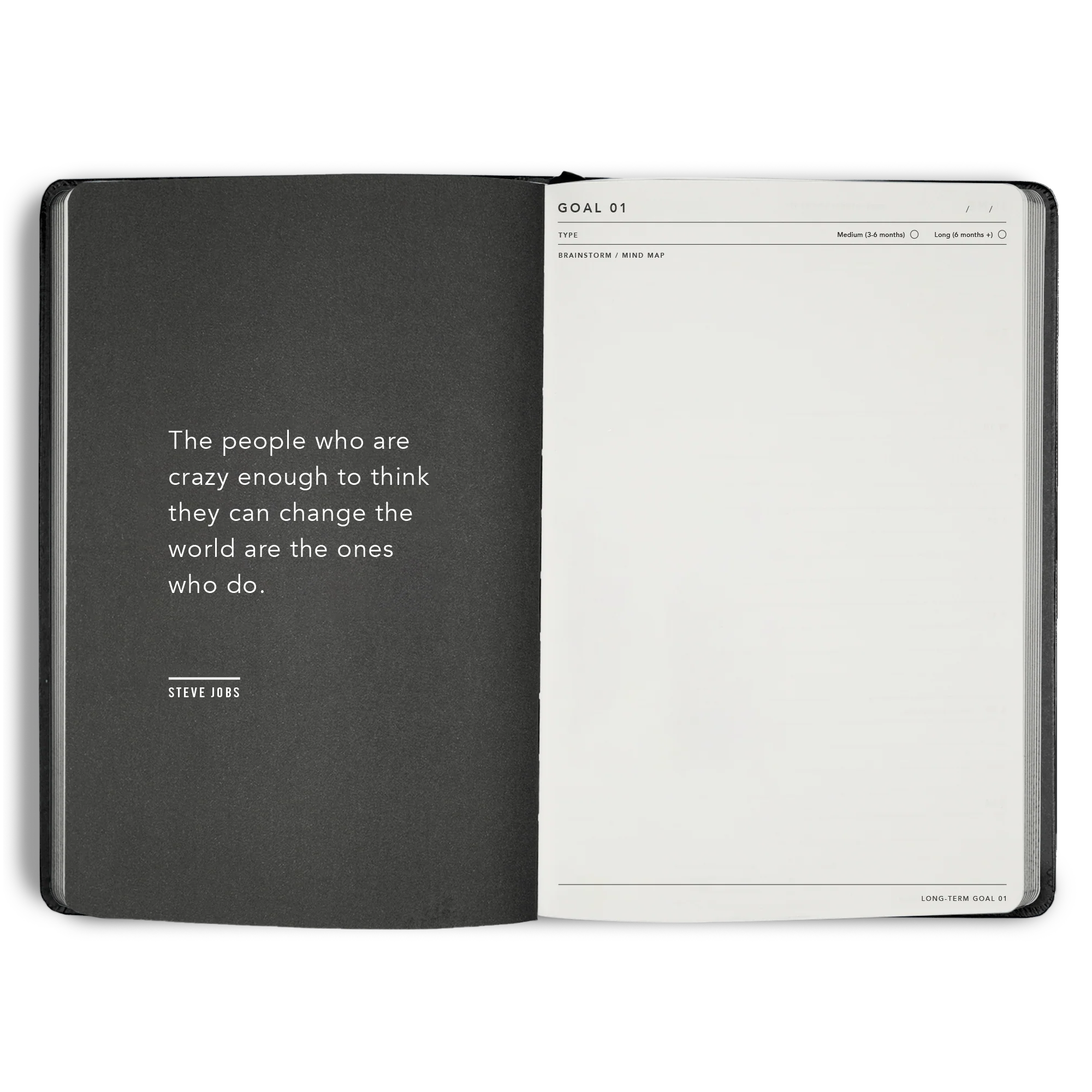 Non-Dated Goal Digger Planner B5 - Image 7