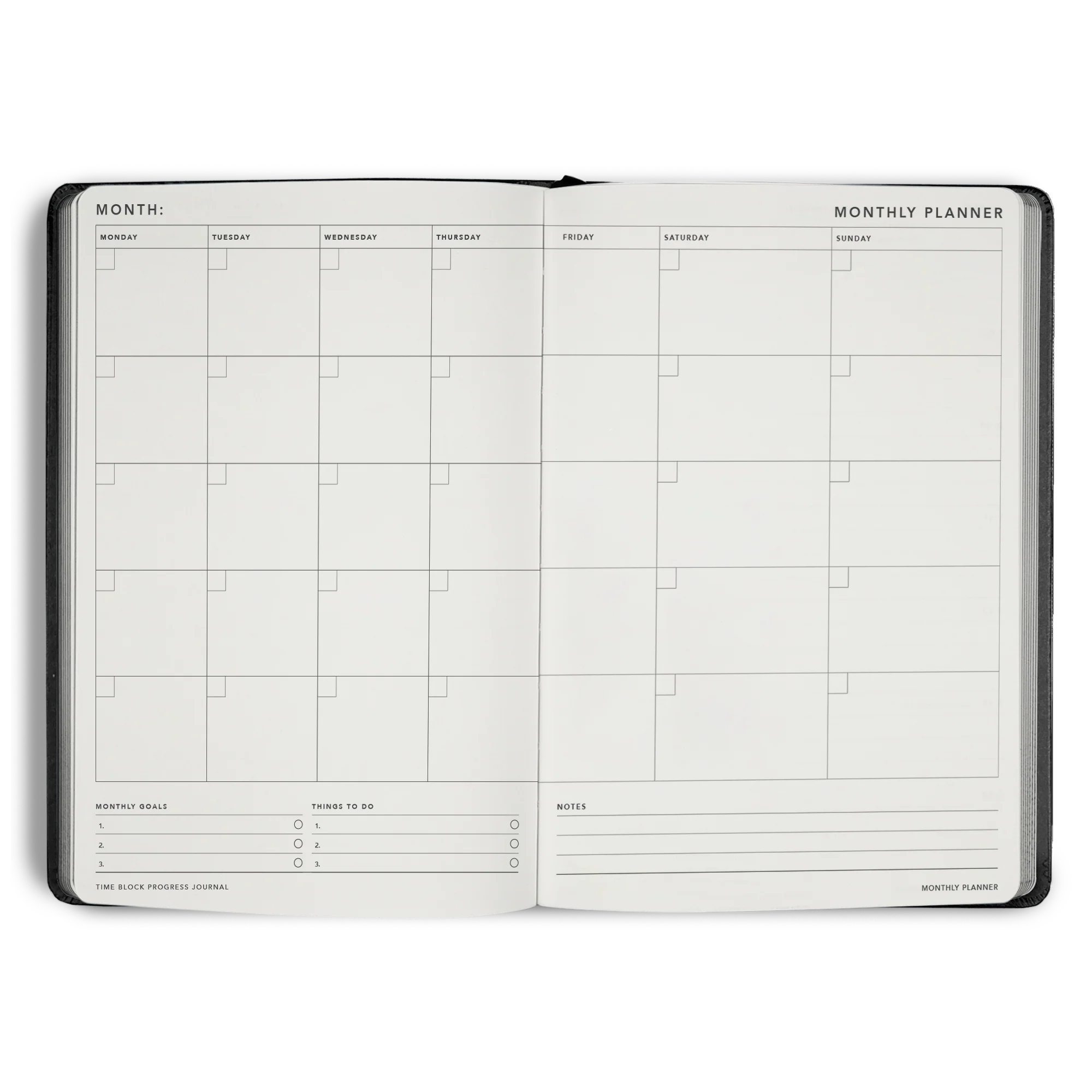 Time Block 90 Day Progress Journal - Image 5